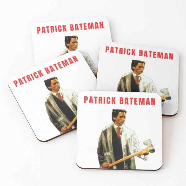 Aperçu de l'œuvre Le psychopathe américain Patrick Bateman créée et vendue par The Peak.