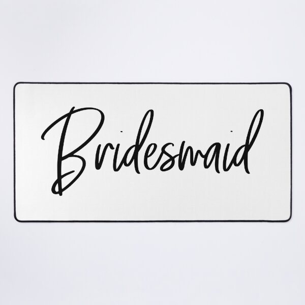 Item preview, Bridesmaid designed and sold by heyluckyseven.