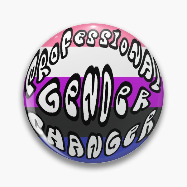 Item preview, professional gender changer genderfluid flag designed and sold by annoyingarts.