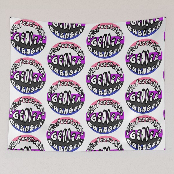 Item preview, professional gender changer genderfluid flag designed and sold by annoyingarts.