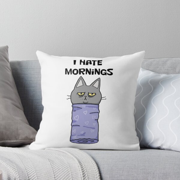 Item preview, Not A Morning Cat designed and sold by ShotsyCreates.