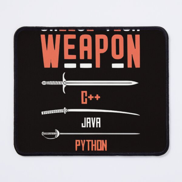 Item preview, Cool C++ T-shirt - choose your weapon programming t-shirt designed and sold by Zarki19.
