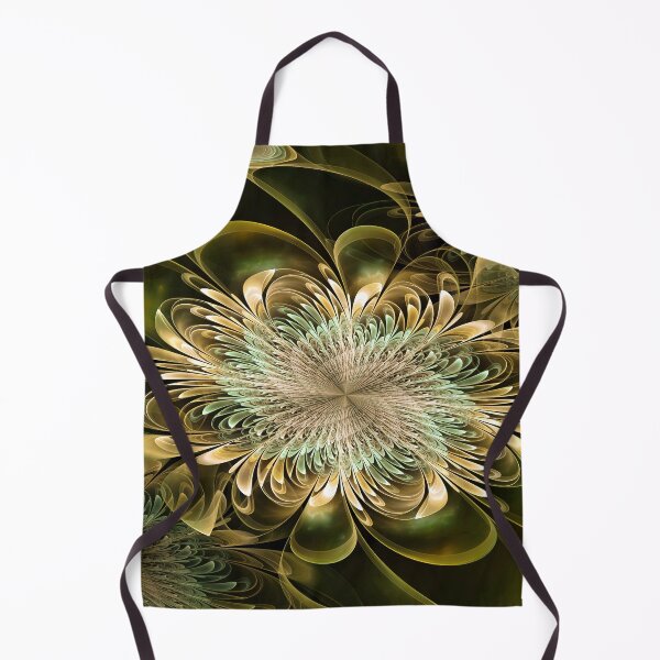 Item preview, Fractal Flower Shaped Jewellery Warm Colors designed and sold by miraminerva09.