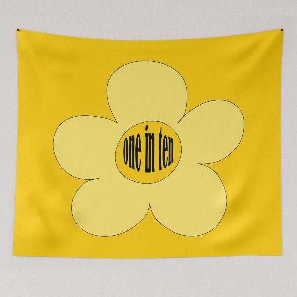 Item preview, "one in ten" flower designed and sold by triplewatersign.