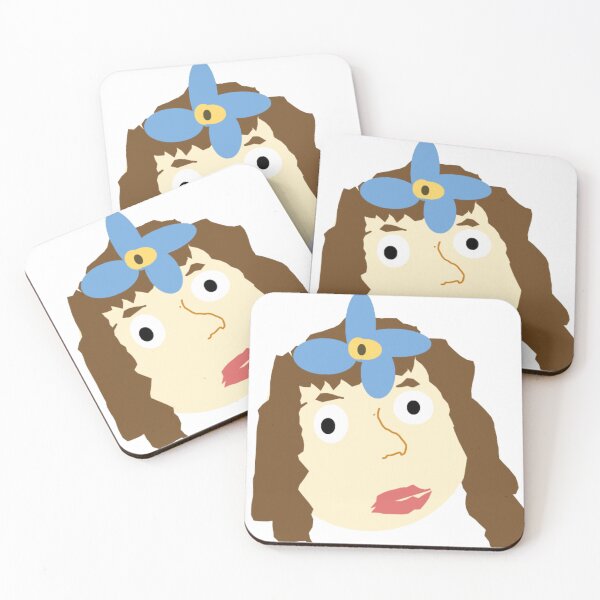Item preview, I can't stop drawing goofy wonky  faces.  designed and sold by DianeBP.
