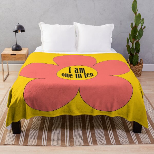 Item preview, "I am one in ten" flower designed and sold by triplewatersign.