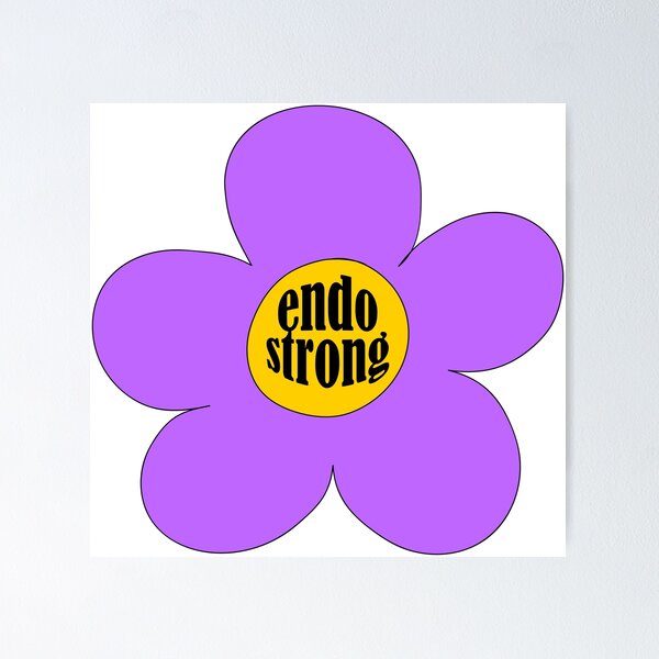Artikelvorschau, "endo starke" Blume entworfen und verkauft von triplewatersign.
