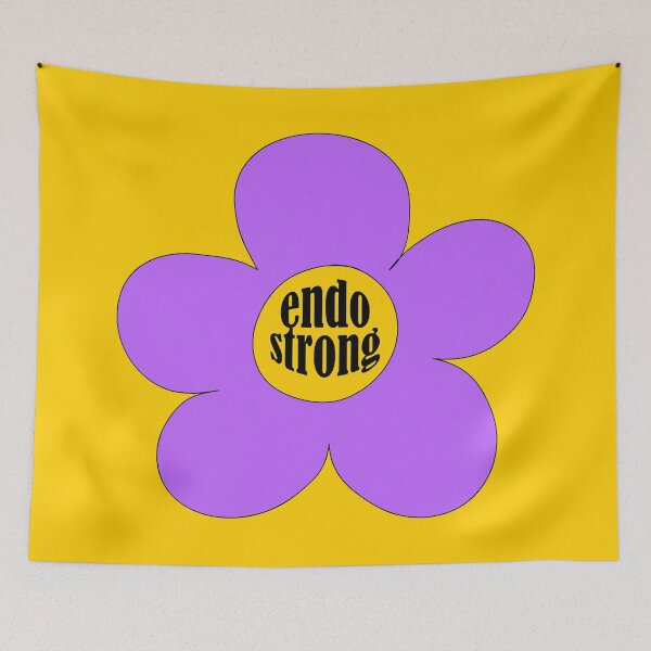 Item preview, "endo strong" flower designed and sold by triplewatersign.