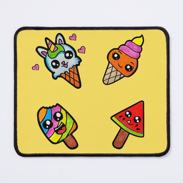 Item preview, Cute Smiling Icecream set_2 designed and sold by mrGoodwin90.