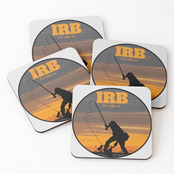 Item preview, IRB... I'd Rather Be - Fly Fishing design for Fisherman and Anglers designed and sold by LifeCrush.