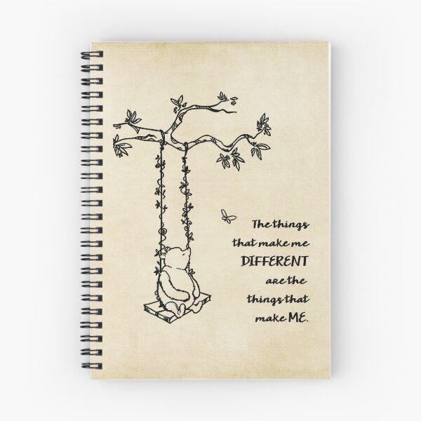 Item preview, Winnie the Pooh ~ The things that make me different designed and sold by SouthernSassArt.