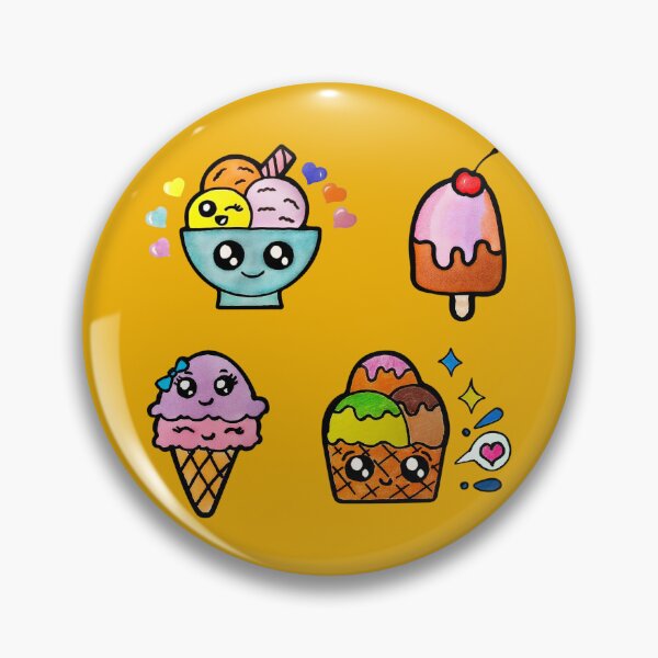Item preview, Cute Smiling Icecream set_3 designed and sold by mrGoodwin90.