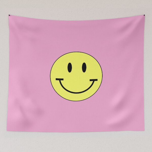 Item preview, Trendy Yellow Neon Smiley Face designed and sold by sbolubasz17.
