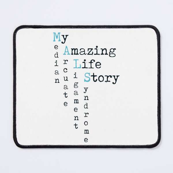 Item preview, My Amazing Life Story (Teal & Black) designed and sold by MALSFoundation.