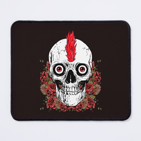 Item preview, a-skull-with-a-mohawk- designed and sold by oTZI-Tshirts.