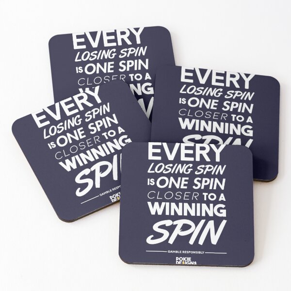 Item preview, EVERY LOSING SPIN IS ONE CLOSER TO A WINNING SPIN Design - Pokie Designs   designed and sold by oTZI-Tshirts.