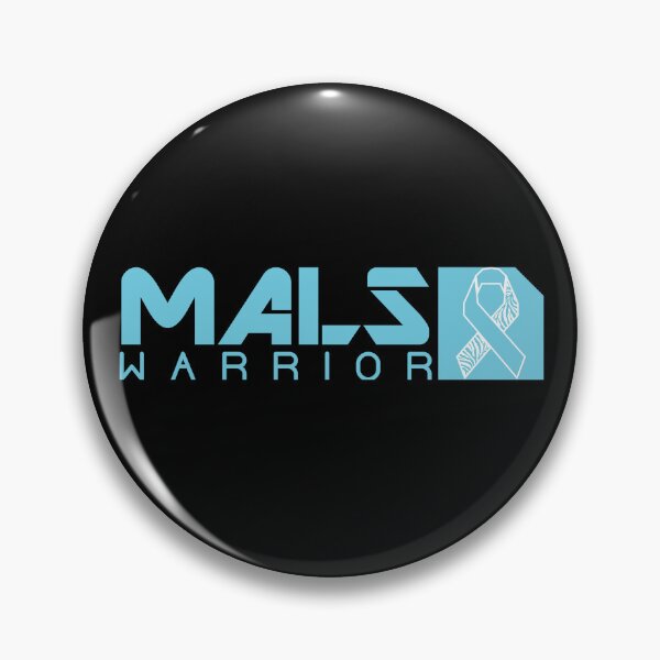 Item preview, MALS Warrior with Ribbon (Wide Teal) designed and sold by MALSFoundation.