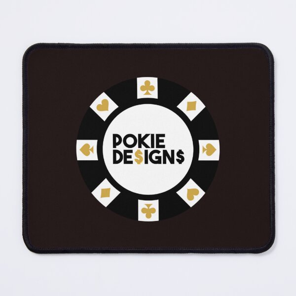 Item preview, POKER CHIP Design - Pokie Designs designed and sold by oTZI-Tshirts.