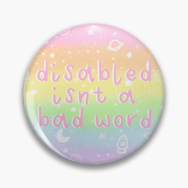 Item preview, Disabled Isn't A Bad Word designed and sold by dootdadoodles.