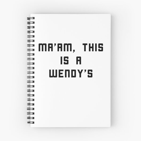 Item preview, Ma'am this is a wendy's designed and sold by vooART.
