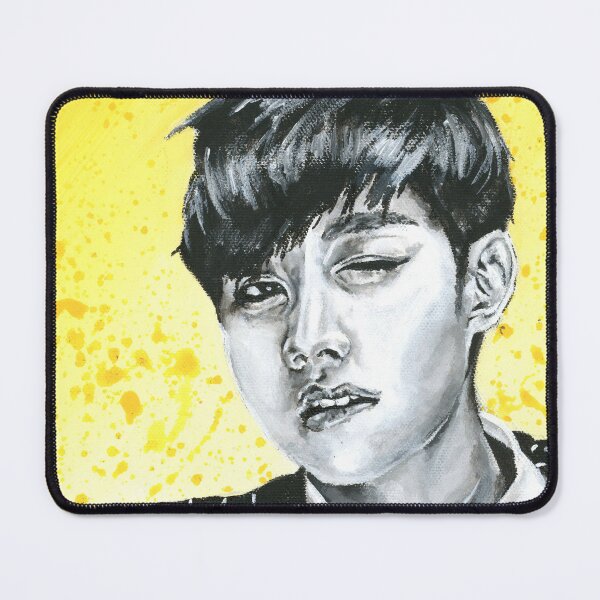 Item preview, J-Hope Splatter Portrait  designed and sold by cuttlecactus.