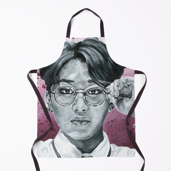 Item preview, Jimin Splatter Portrait designed and sold by cuttlecactus.