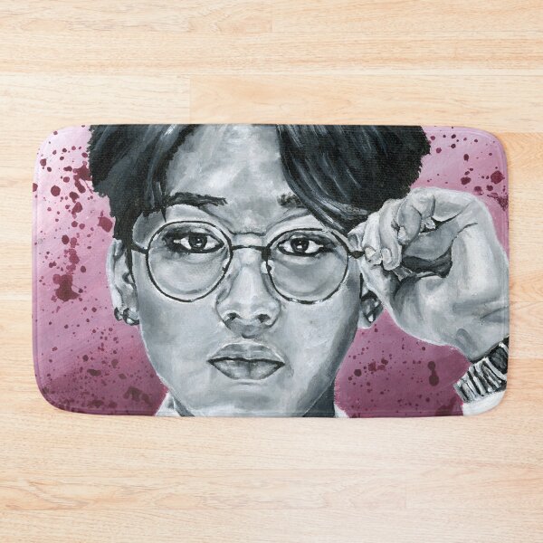 Item preview, Jimin Splatter Portrait  designed and sold by cuttlecactus.