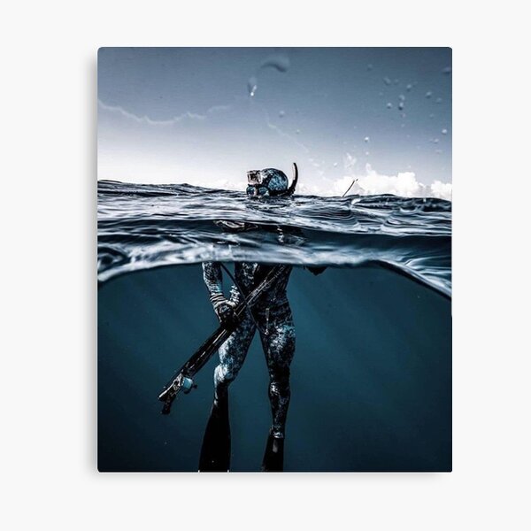 Item preview, high quiltiy Spearfishing picture - 2022 gift idea for freediving - spearfising lovers  designed and sold by Live  Today.