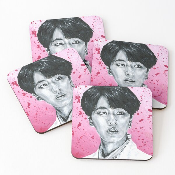 Item preview, Jin Splatter Portrait  designed and sold by cuttlecactus.