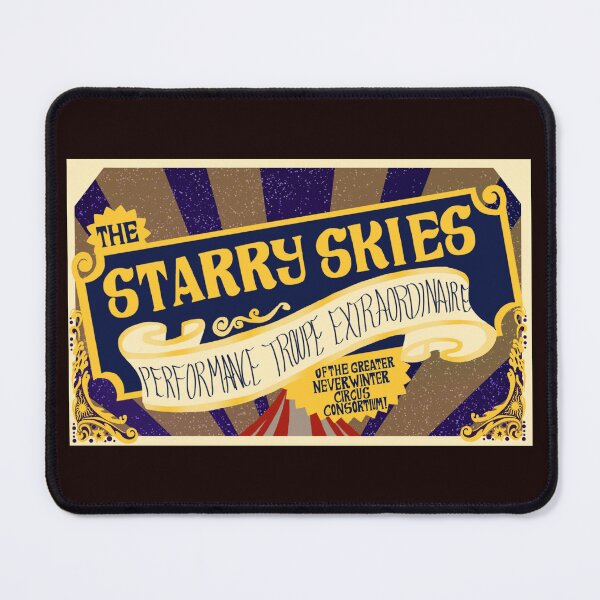 Item preview, The Starry Skies Circus Poster designed and sold by OliviaWJ.