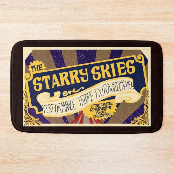 Item preview, The Starry Skies Circus Poster designed and sold by OliviaWJ.