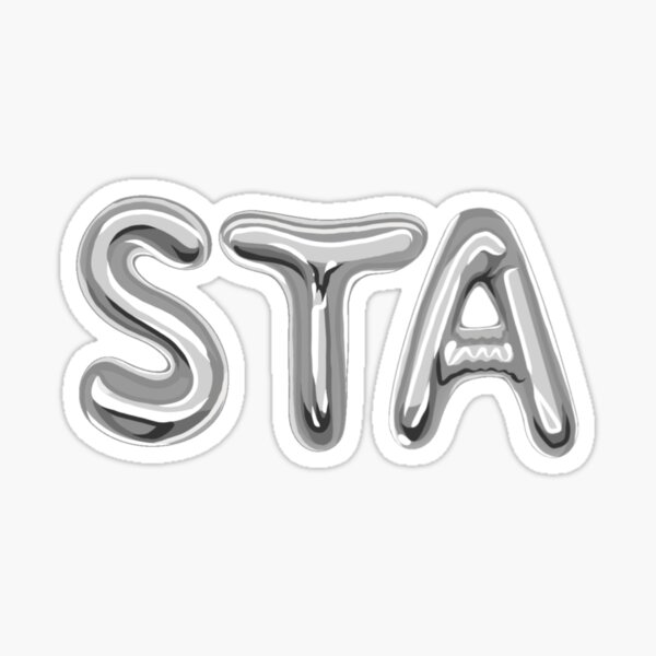 Item preview, Stray Kids Seungmin STA meme sticker designed and sold by mororu.