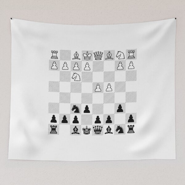 Item preview, Queen's Indian Defense designed and sold by GelDesigns.