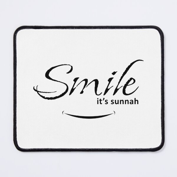 Item preview, smile its sunnah islamic art quotes 6 designed and sold by EfenDesign.