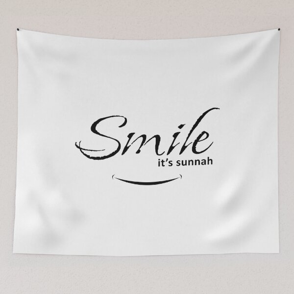 Item preview, smile its sunnah islamic art quotes 6 designed and sold by EfenDesign.