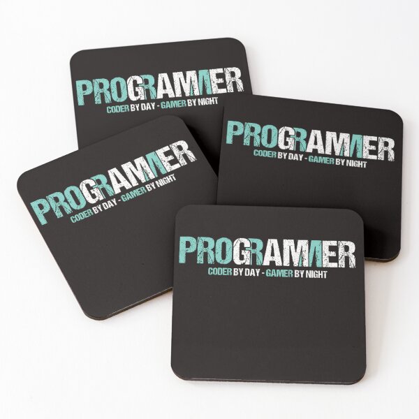 Item preview, Cool Programming T-shirt - coder by day gamer by night t-shirt  designed and sold by Zarki19.
