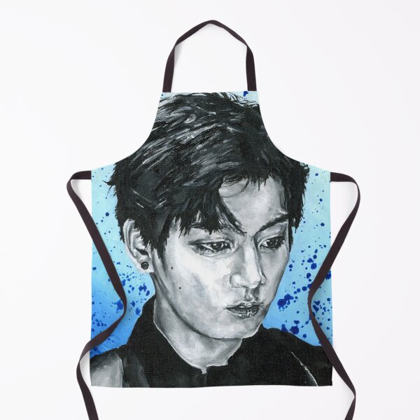 Item preview, Jungkook Splatter Portrait designed and sold by cuttlecactus.