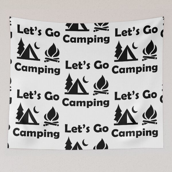 Item preview, lets go camping designed and sold by ariszz.