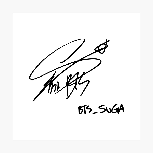 BTS Suga dedication