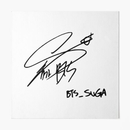 BTS Suga dedication