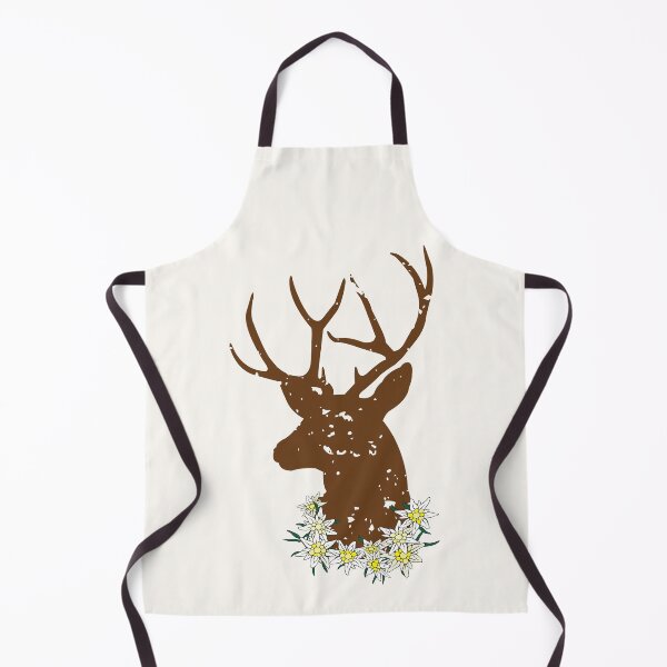 Item preview, Oktoberfest Stag With Edelweiss Flowers designed and sold by ElJimmo.