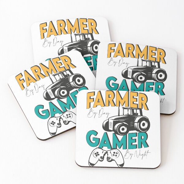 Item preview, Farmer By Day Gamer By Night designed and sold by MqHStore.