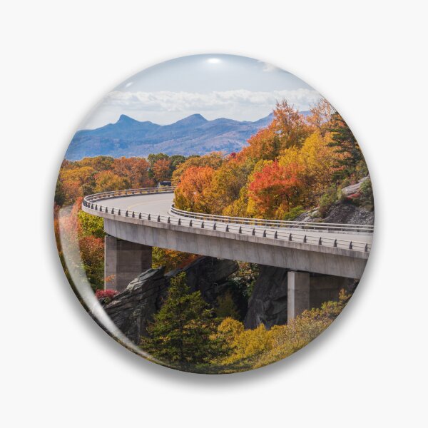 Item preview, The Linn Cove Viaduct in fall designed and sold by -LGM-.