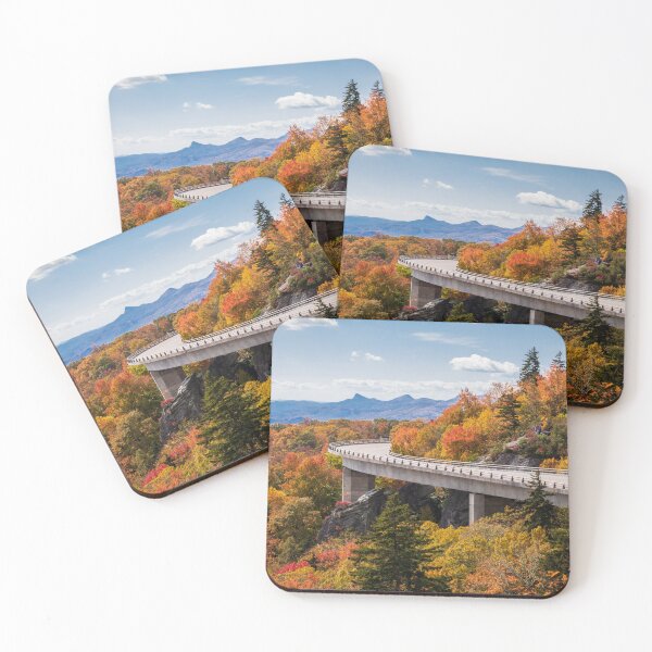 Item preview, The Linn Cove Viaduct in fall designed and sold by -LGM-.
