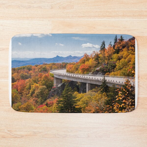 Item preview, The Linn Cove Viaduct in fall designed and sold by -LGM-.