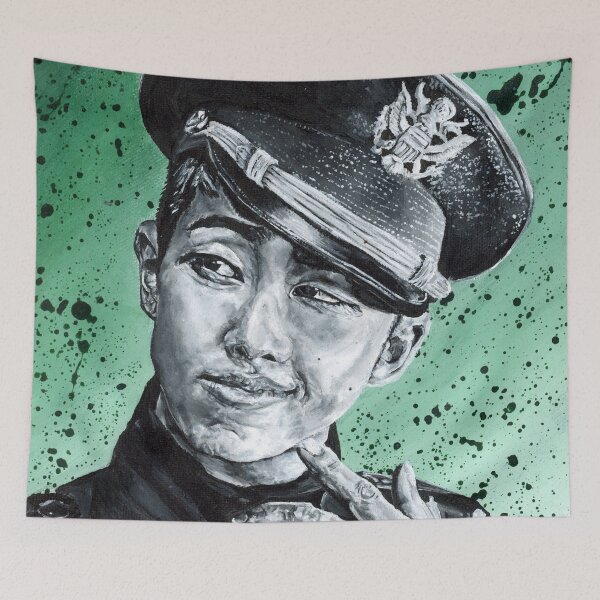 Item preview, RM Splatter Portrait  designed and sold by cuttlecactus.