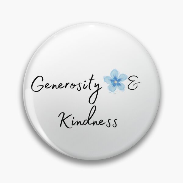 Item preview, GENEROSITY & KIDNESS designed and sold by TrendyLuxShop.