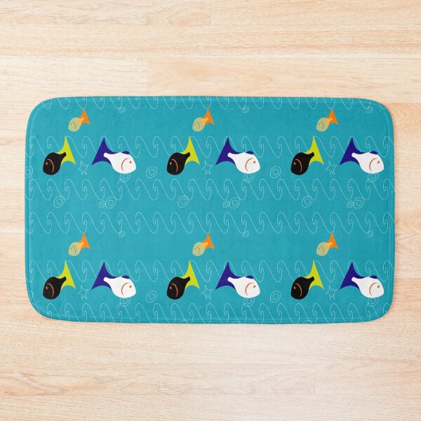Item preview,  Patterns Bleu 03 GOLDEN FISH  designed and sold by AZEM-ST.
