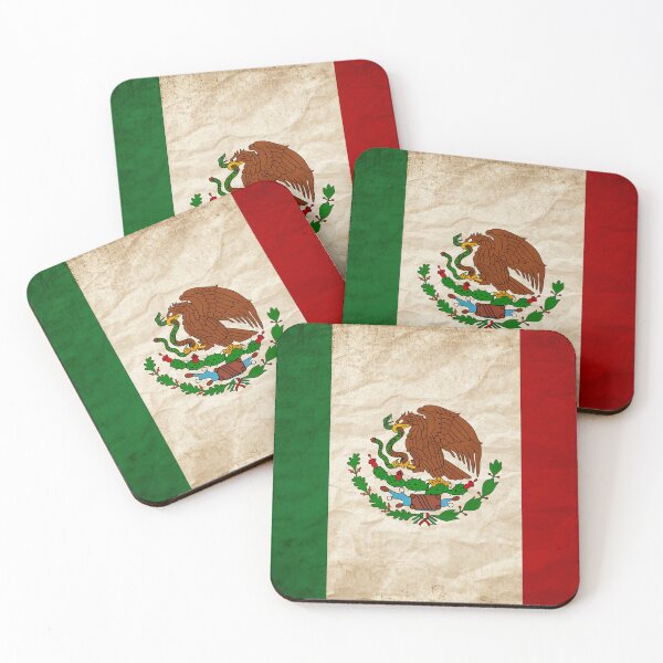 Item preview, Flag Of Mexico designed and sold by ArtsyWishy.