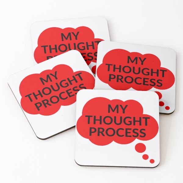 Item preview, MY THOUGHT PROCESS designed and sold by RobbiesMusic.